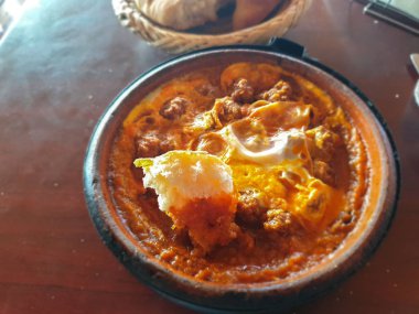 A Marakeş Restoran Sığır Tagine