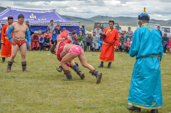 Eldeki Naadam Güreş Maçının Sonucu