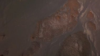 Bromo volkanı, Doğu Java, Endonezya 'da uçan hava aracı.