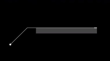 Glitch Callout HUD Animation With Futuristic Design. Alfa.