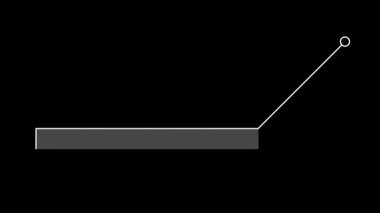 Glitch Modern Callout HUD elementi Dijital Arayüzle. Alfa.