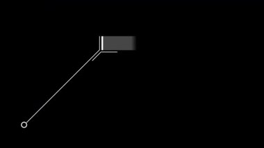 Arıza Çağrısı HUD Teknoloji Sahneleri için Hareket Grafikleri. Alfa.