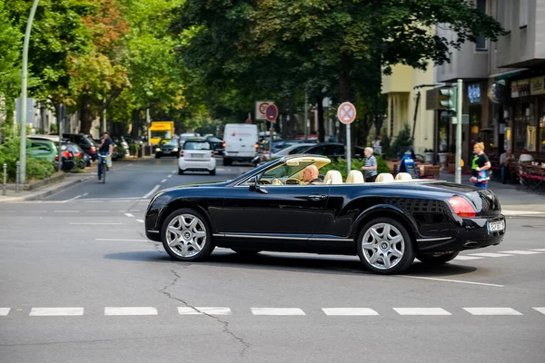 City life and streets of Berlin Germany. BERLIN, GERMANY - August 19, 2015 — Stock Photo, Image