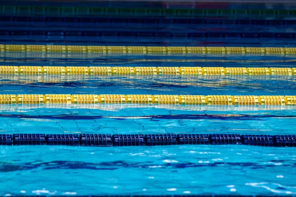 La piscina y los senderos que dividen —  Fotos de Stock