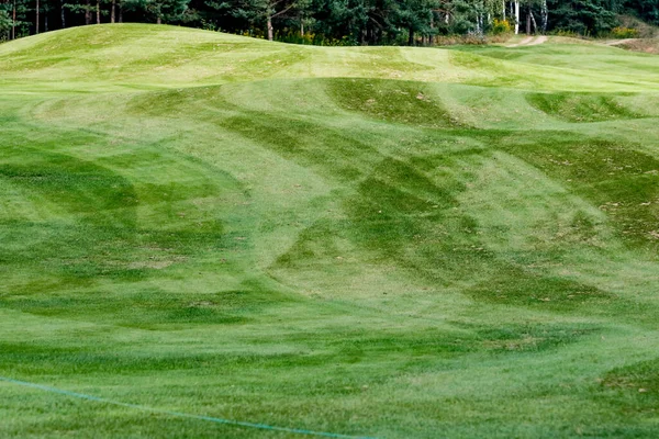 Sommer Landschaft Golfplatz Panorama und Hintergrund — Stockfoto