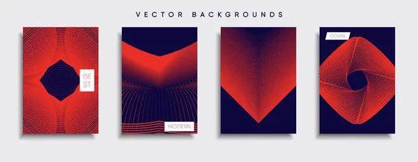 Vektor Cover Designs Zukünftige Plakatvorlage Smartphone Mit Modernem Hintergrund — Stockvektor