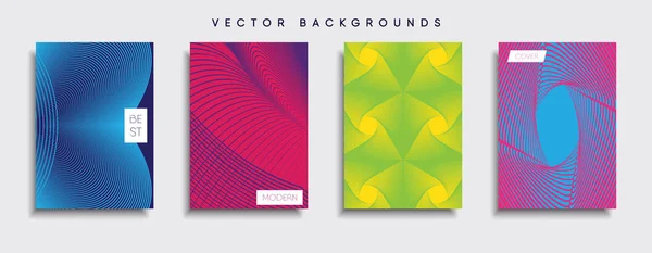 Vektor Cover Designs Zukünftige Plakatvorlage Smartphone Mit Modernem Hintergrund — Stockvektor