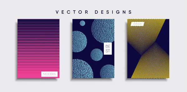 Vektor Cover Designs Zukünftige Plakatvorlage Smartphone Mit Modernem Hintergrund — Stockvektor