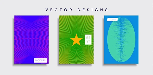 Vektor Cover Designs Zukünftige Plakatvorlage Smartphone Mit Modernem Hintergrund — Stockvektor