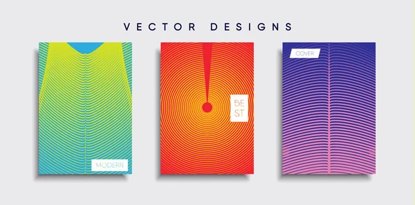 Vektor Cover Designs Zukünftige Plakatvorlage Smartphone Mit Modernem Hintergrund — Stockvektor