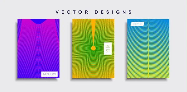 Vektor Cover Designs Zukünftige Plakatvorlage Smartphone Mit Modernem Hintergrund — Stockvektor