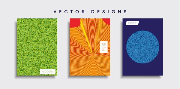 Vektor Cover Designs Zukünftige Plakatvorlage Smartphone Mit Modernem Hintergrund — Stockvektor