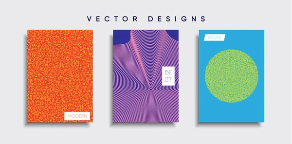 Vektor Cover Designs Zukünftige Plakatvorlage Smartphone Mit Modernem Hintergrund — Stockvektor