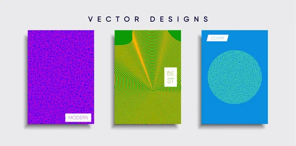 Vektor Cover Designs Zukünftige Plakatvorlage Smartphone Mit Modernem Hintergrund — Stockvektor