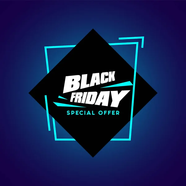 Black Friday Sale Vector Illustration — Stock Vector