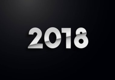 Gümüş etkileri ile tatil harfler. Yüksek kaliteli vektör çizim