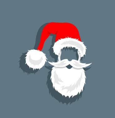 Noel Baba baş çizgi film. Farklı katmanlarda kapatın ve metin türlerinin herhangi bir yazı tipi yeterli değil. 