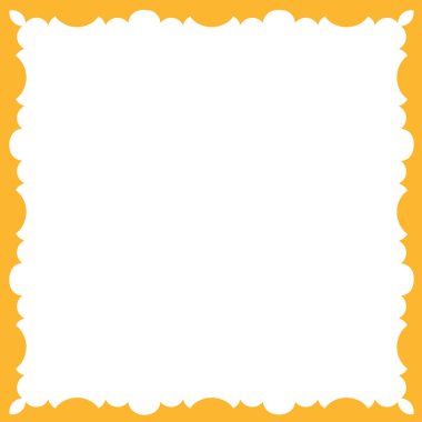 Dekoratif Altın Çerçeve Sınır Tasarımı