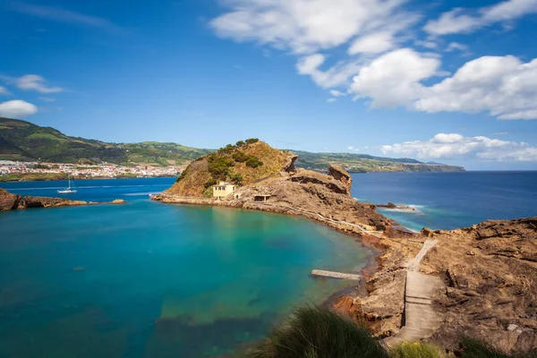 Açores Portugal Islet Formado Por Uma Antiga Cratera Vulcânica Destino — Fotografia de Stock