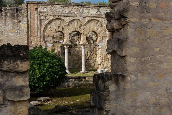 Medina Azahara Bedeutende Muslimische Ruinen Des Mittelalters Stadtrand Von Cordoba — Stockfoto