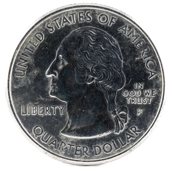 États Unis Coin Quart Dollar 2000 Avers — Photo