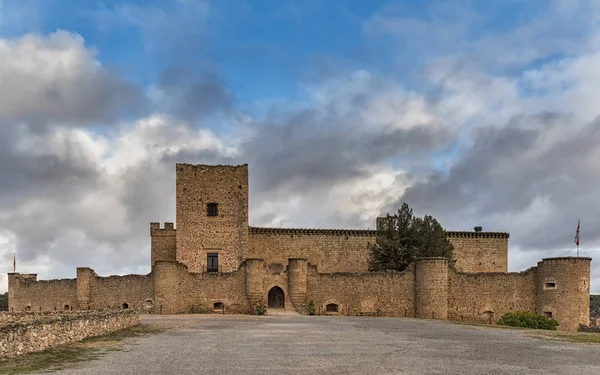 Κάστρο Της Pedraza Είναι Ένα Αρχαίο Φρούριο Βρίσκεται Πόλη Της — Φωτογραφία Αρχείου