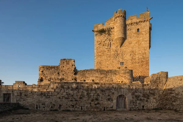 Antiguo Castillo Medieval San Felices Los Gallegos España — Foto de Stock