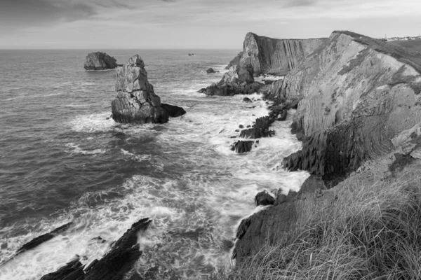 Paysage Dans Les Urros Liencres Cantabrie Espagne — Photo