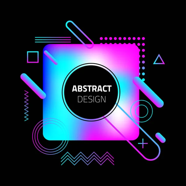 Sıvı renk arka plan tasarımı. Sıvı degrade şekilleri kompozisyon. vektör çizim