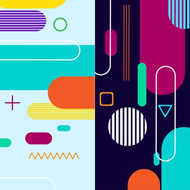 Minimalist tasarım, yaratıcı kavramı, modern diagonal arka plan geometrik öğesi. vektör çizim