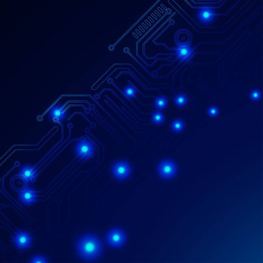 Bağlantıları sistem ve degrade arka plan üzerinde küresel veri alışverişi. vektör çizim