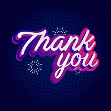 Teşekkür ederim. El yazısıyla yazılmış bir yazı. El çizimi harfler. Kaligrafi için teşekkürler. Teşekkür ederim. Vektör illüstrasyonu.