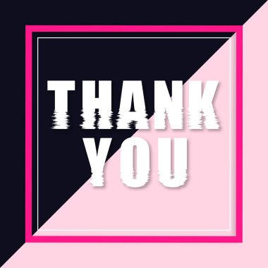 Teşekkür ederim. El yazısıyla yazılmış bir yazı. El çizimi harfler. Kaligrafi için teşekkürler. Teşekkür ederim. Vektör illüstrasyonu.