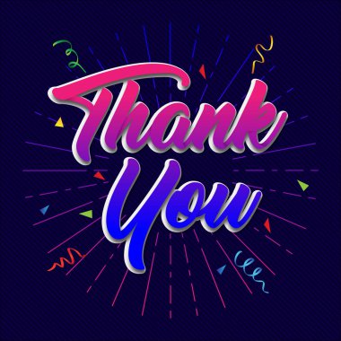 Teşekkür ederim. El yazısıyla yazılmış bir yazı. El çizimi harfler. Kaligrafi için teşekkürler. Teşekkür ederim. Vektör illüstrasyonu.