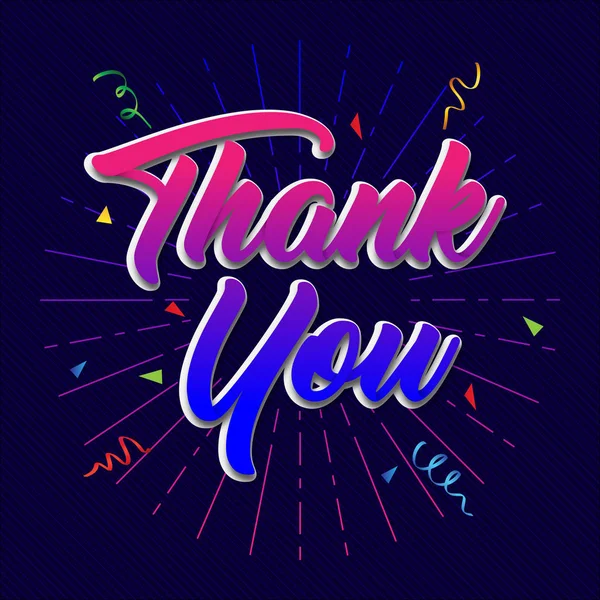 Teşekkür ederim. El yazısıyla yazılmış bir yazı. El çizimi harfler. Kaligrafi için teşekkürler. Teşekkür ederim. Vektör illüstrasyonu.