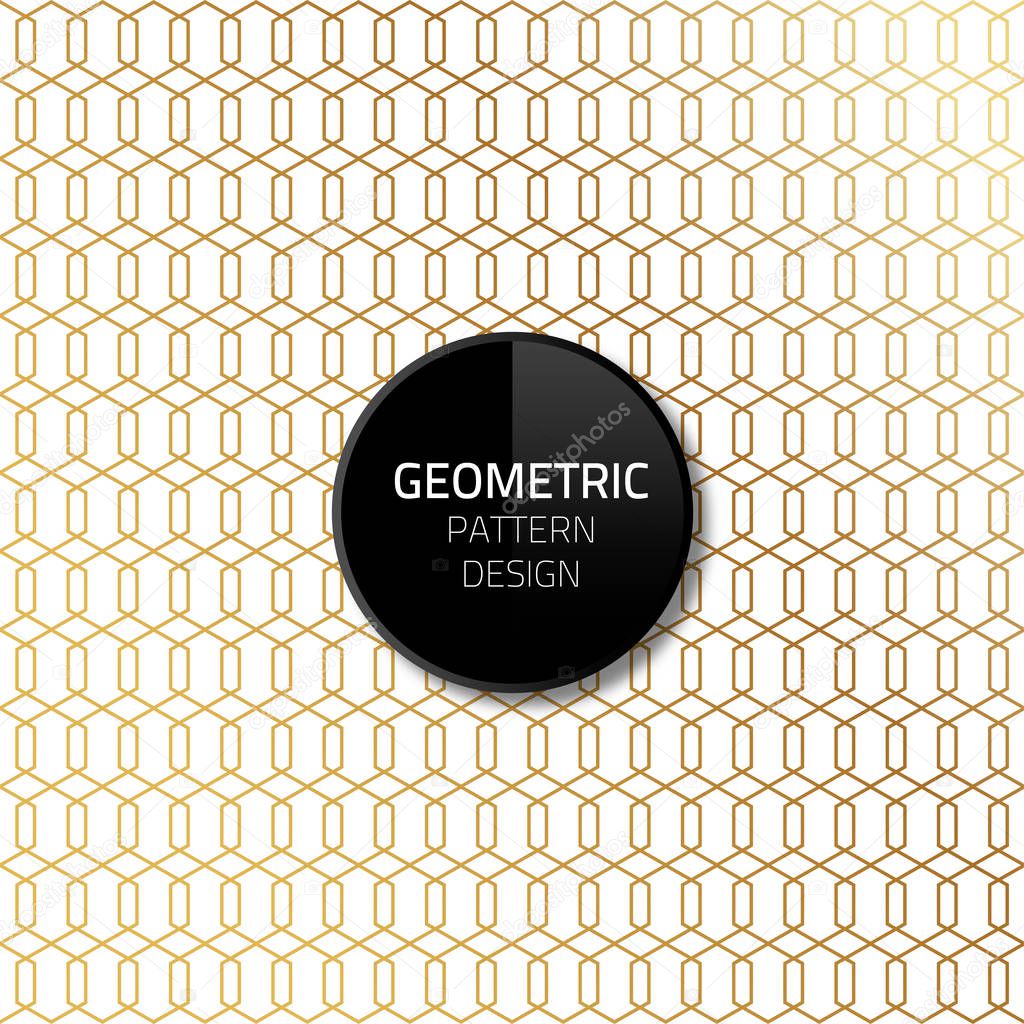 Abstract geometric pattern with lines, seamless vector background. vector illustration