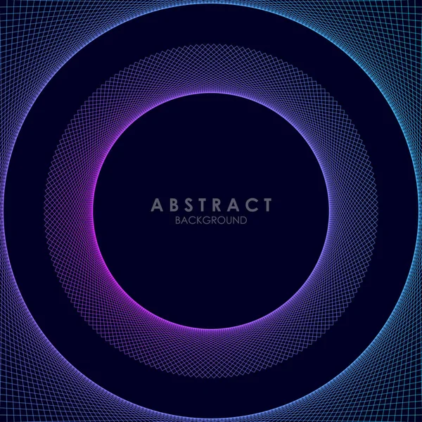 Modern renkli akışı poster. Koyu arka plan dalga sıvı şekil hatları. Vektör çizim 