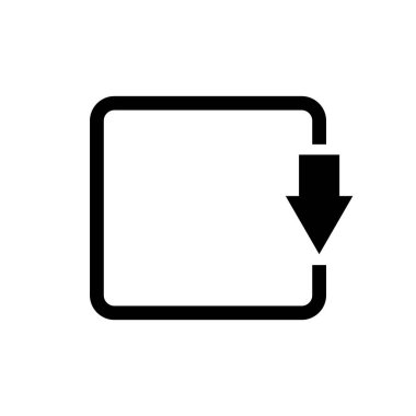 Download vektör simge, sembol yükleyin. Web siteniz veya mobil uygulama vektör çizim için modern, basit düz vektör çizim