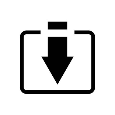 Download vektör simge, sembol yükleyin. Web siteniz veya mobil uygulama vektör çizim için modern, basit düz vektör çizim