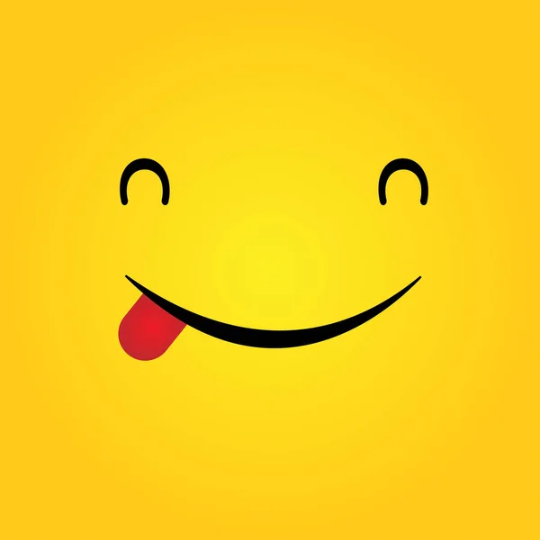 Sorriso Ícone Vector Felicidade Símbolo Sorriso Expressão Facial Ilustração Vetorial — Vetor de Stock