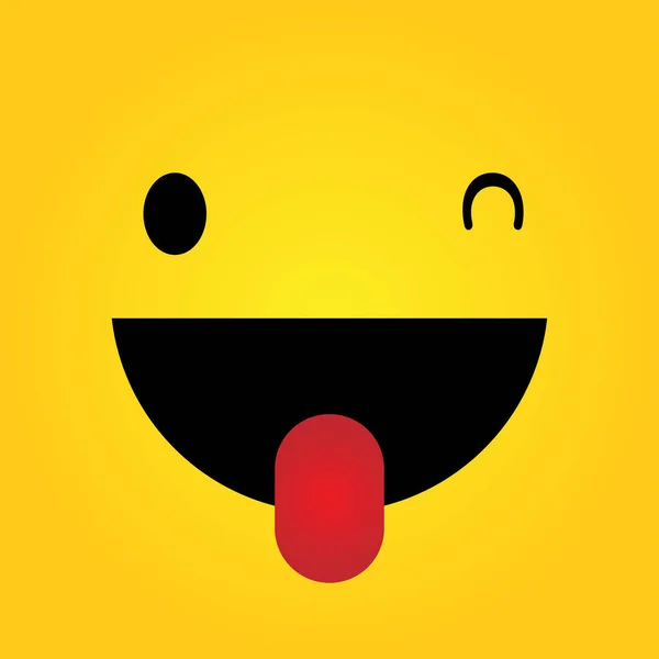 Smile Icon Vector Simbol Kebahagiaan Ekspresi Wajah Tersenyum Ilustrasi Vektor - Stok Vektor