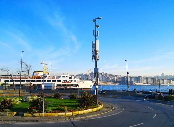 Istanbul Turquie Mars 2018 Port Ferry Prendre Voiture Dans Grand — Photo