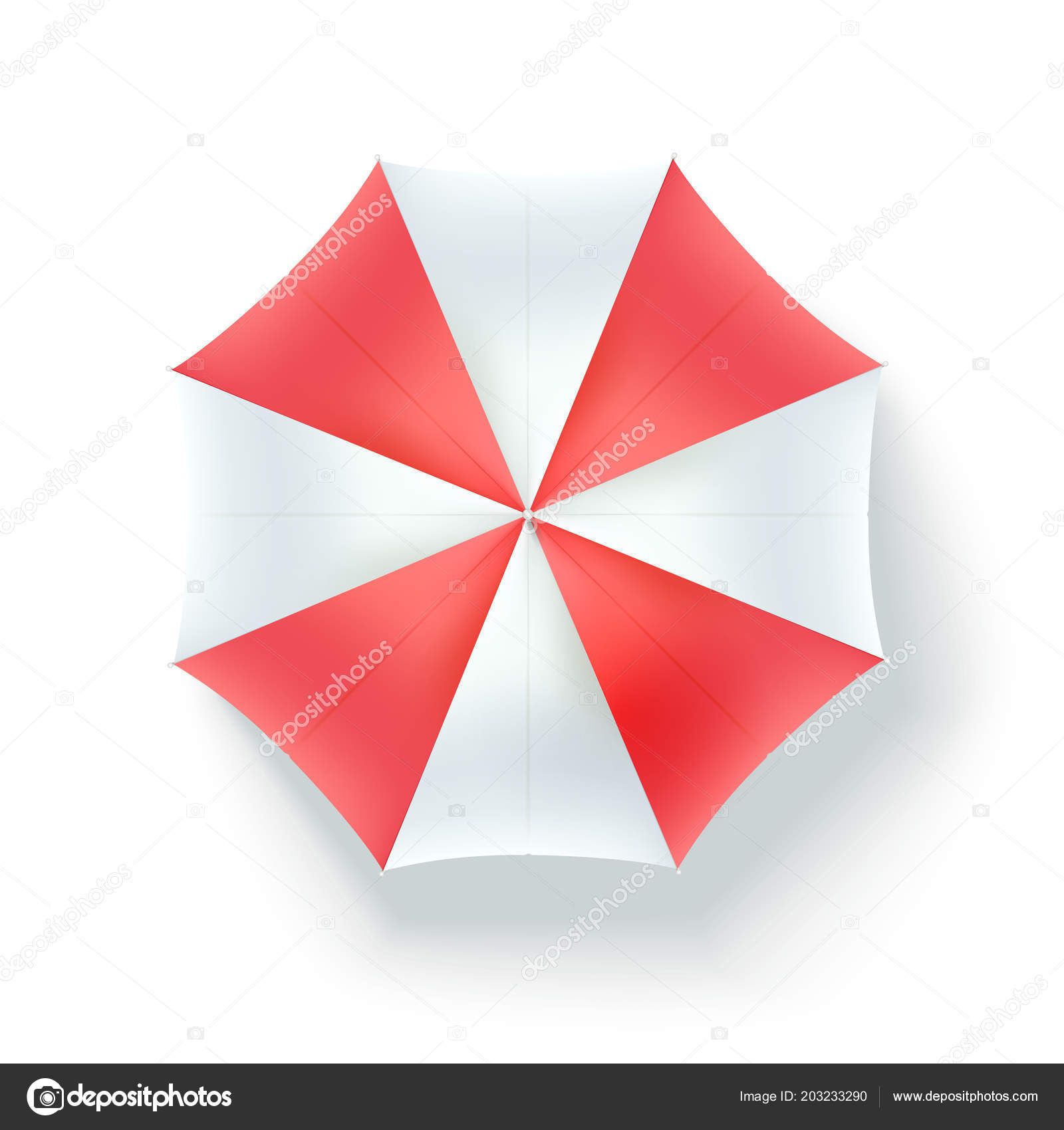 beach umbrella top