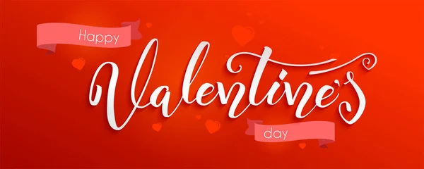 San Valentín. Cartas navideñas, caligrafía dibujada a mano sobre fondo rojo. Saludos con diseño de texto y elementos gráficos en estilo vintage. Ilustración vectorial, eps10 — Vector de stock