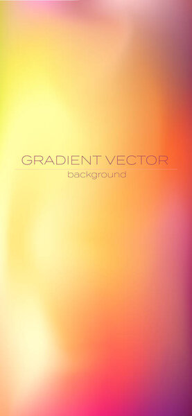 Smooth color gradient. Vector illustration in X size. Template for smartphones or vertical banners. Phone UI
