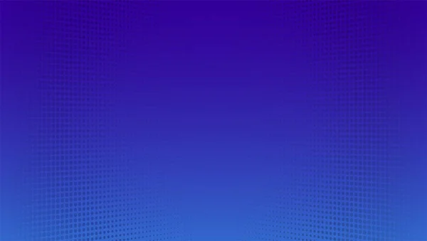 Fondo de medio tono vector azul oscuro con gradiente — Vector de stock