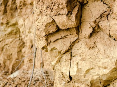 dağ ve kil yüzey doku