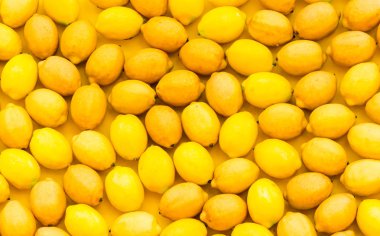 meyve desen olgun sarı limon