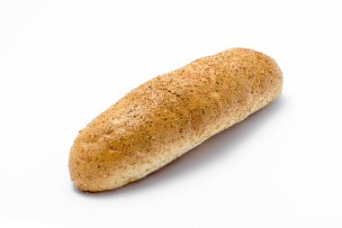 beyaz arka plan yakından izole ayrıntılı ekmek pişirme