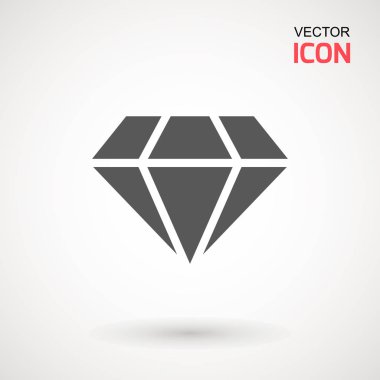 Alyans beyaz arka plan üstünde kutsal kişilerin resmi. Elmas yüzük - düğün ya da nişan illüstrasyon, simge vektör.